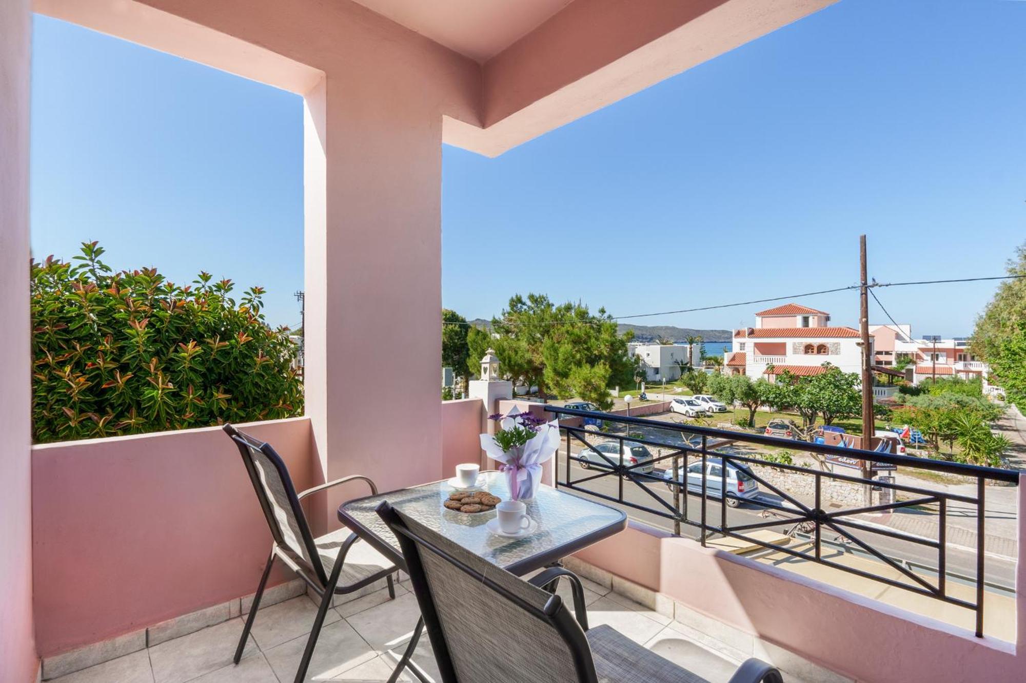 Nikos Apartments Ajía Marína Kültér fotó
