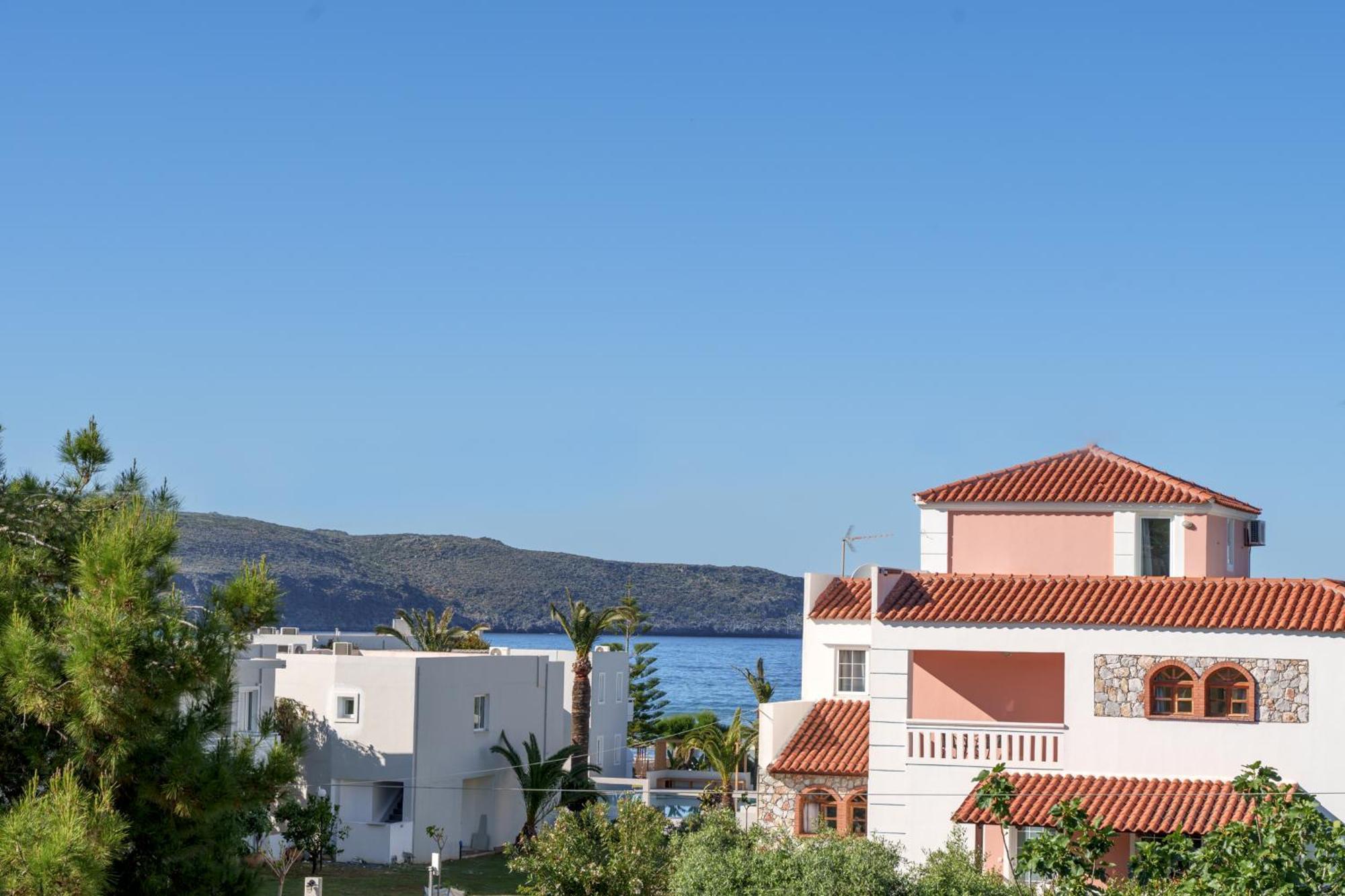 Nikos Apartments Ajía Marína Kültér fotó