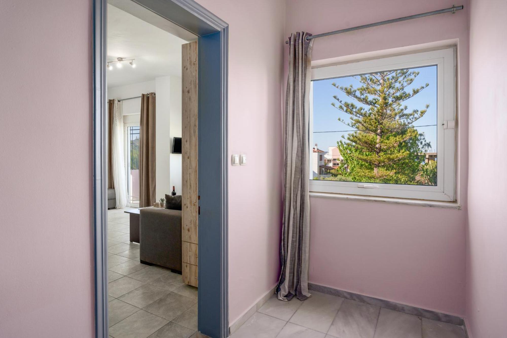 Nikos Apartments Ajía Marína Kültér fotó
