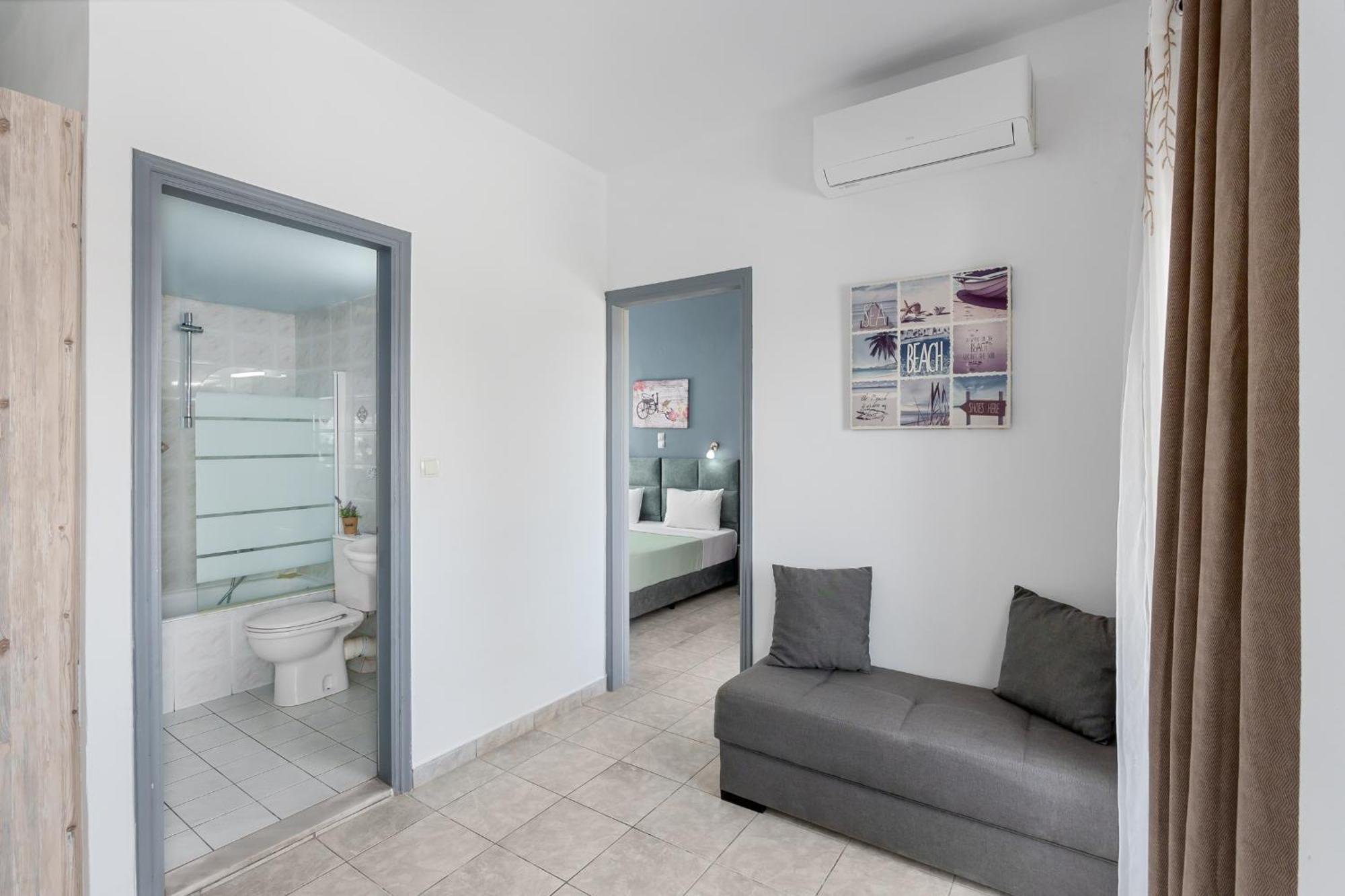 Nikos Apartments Ajía Marína Kültér fotó